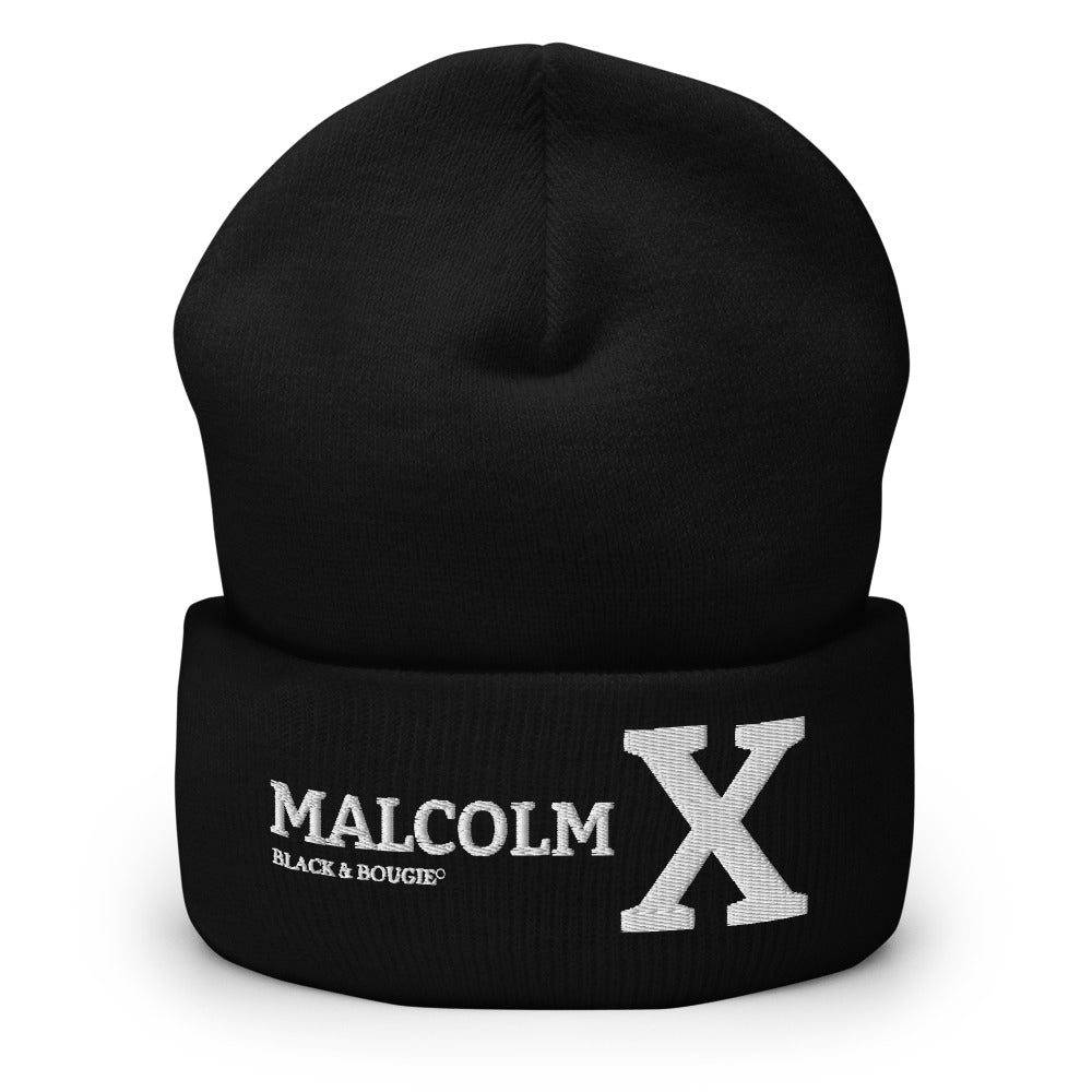 Malcom X Cuffed Beanie