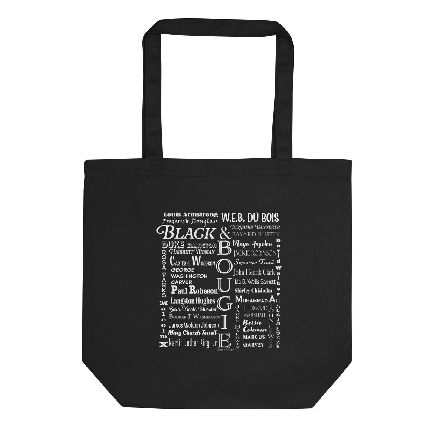 Black & Bougie - Historical Names Eco Tote Bag