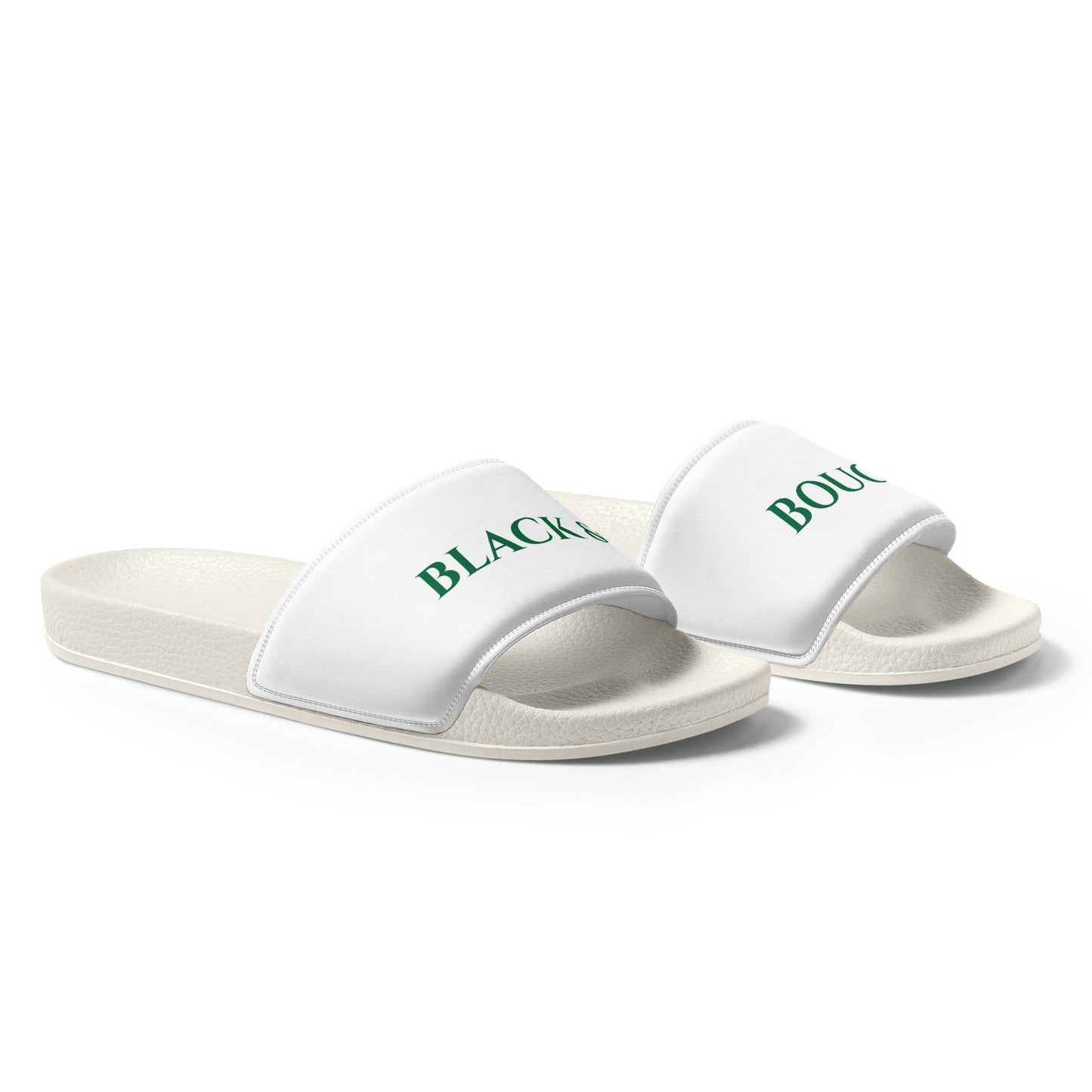 Black & Bougie - Inkwell mens slides