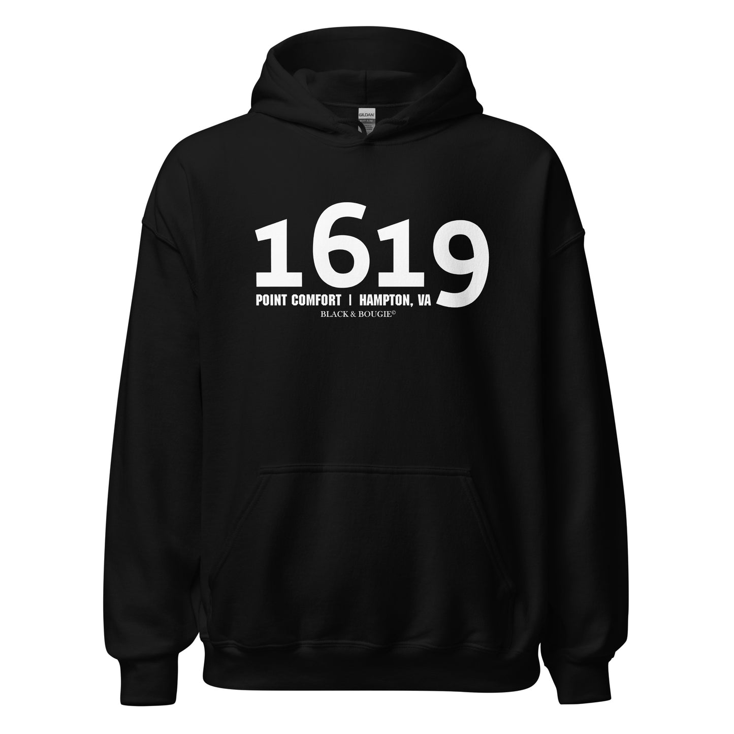 1619 Hampton VA Hoodie