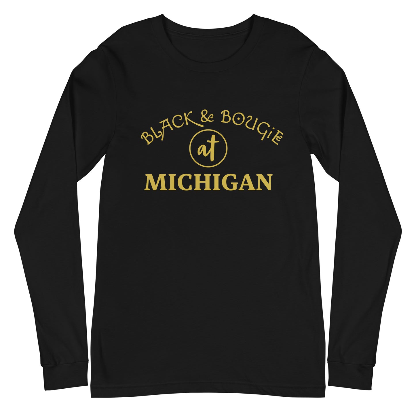 B & B at Michigan LS Tee - Navy Blue or Black