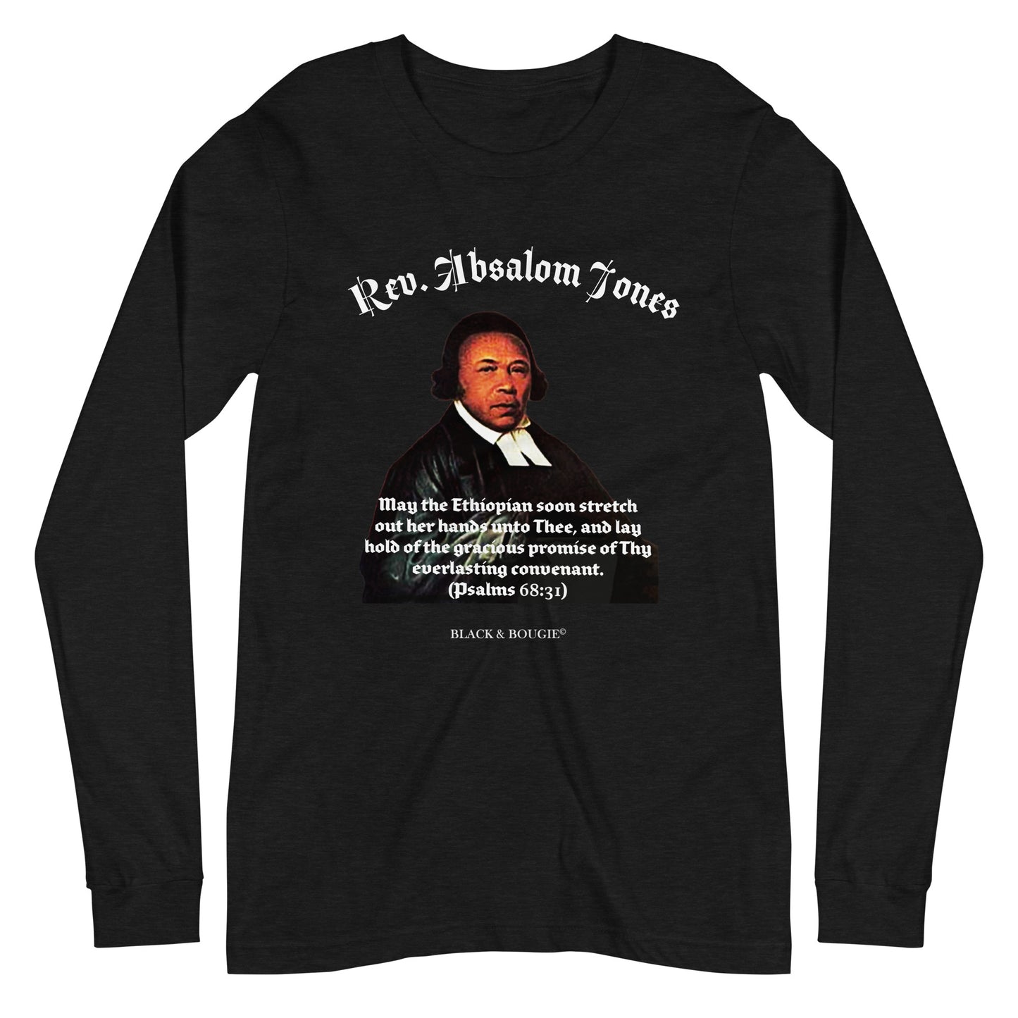 Rev. Absalom Jones Unisex Long Sleeve Tee
