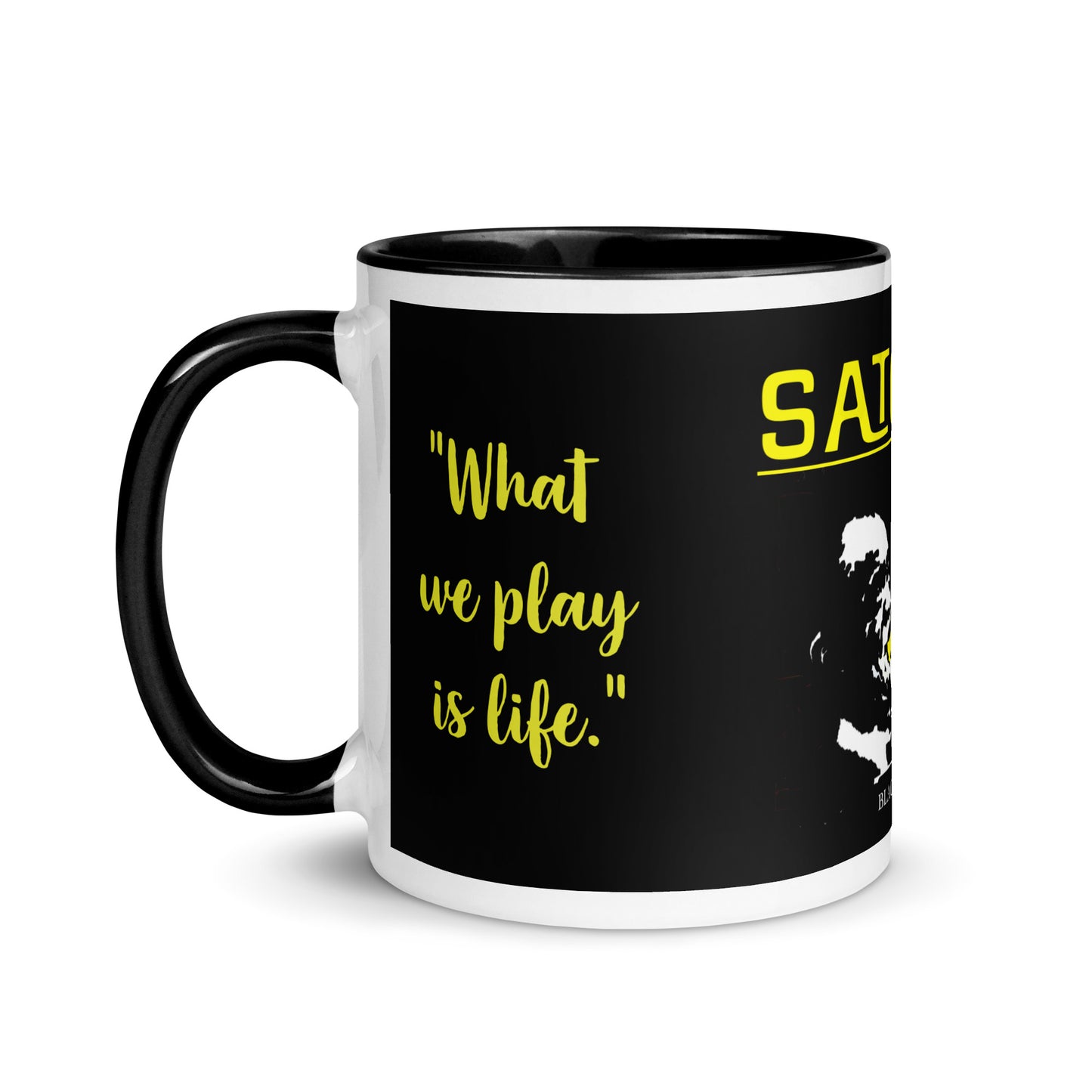 Louis Armstrong Mug with Color Inside