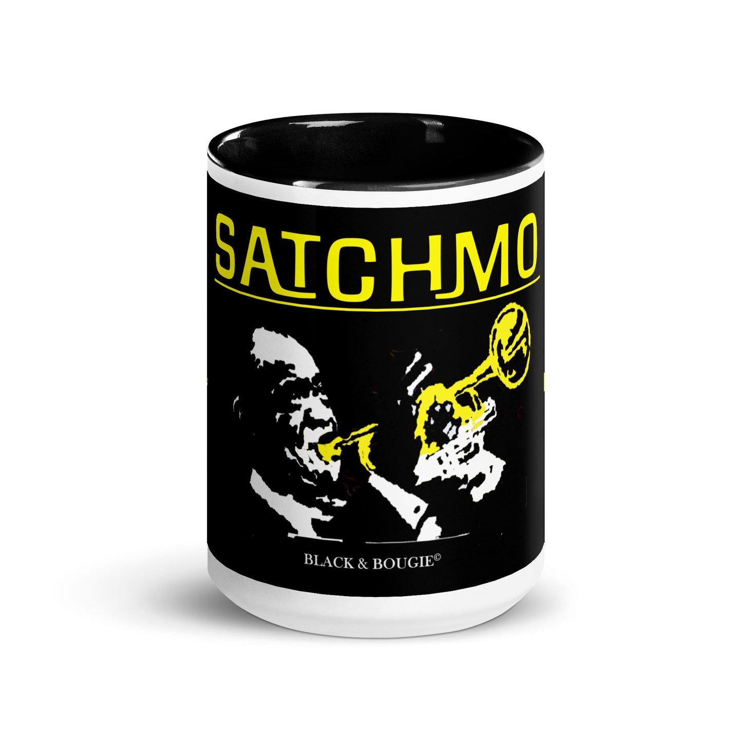 Louis Armstrong Mug with Color Inside