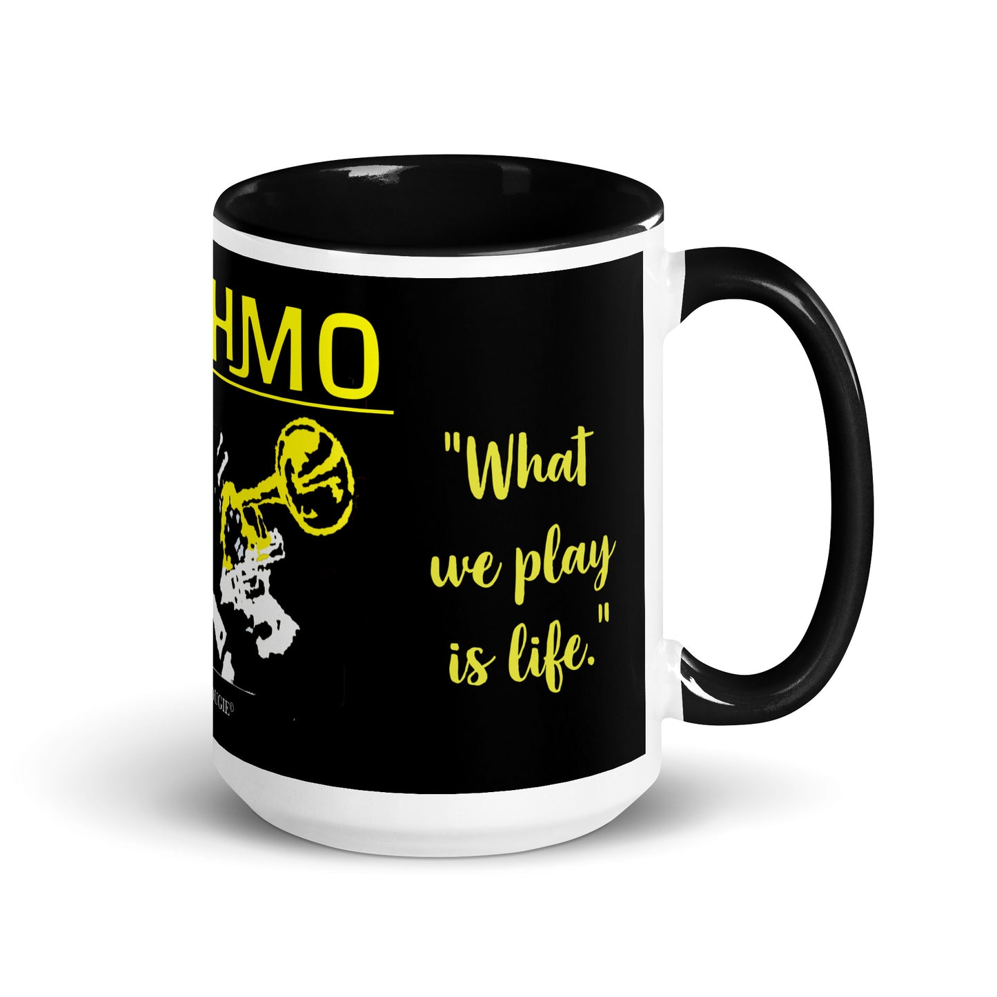 Louis Armstrong Mug with Color Inside