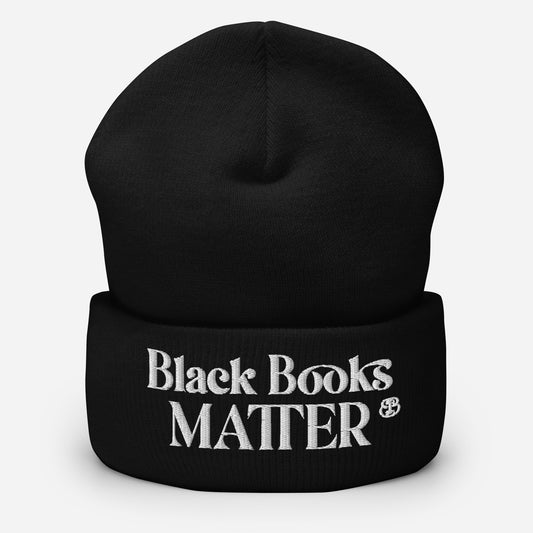 Black Books Matter Cuffed Beanie