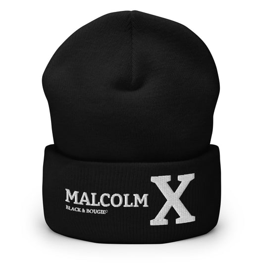 Malcom X Cuffed Beanie