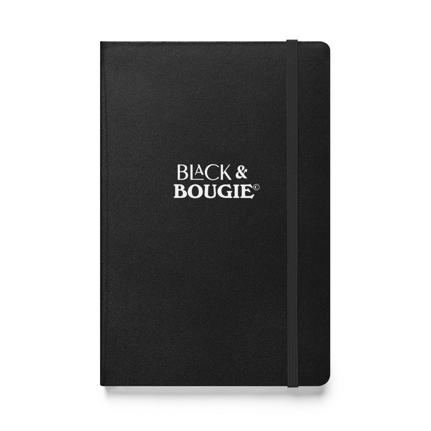 Black & Bougie Hardcover bound notebook