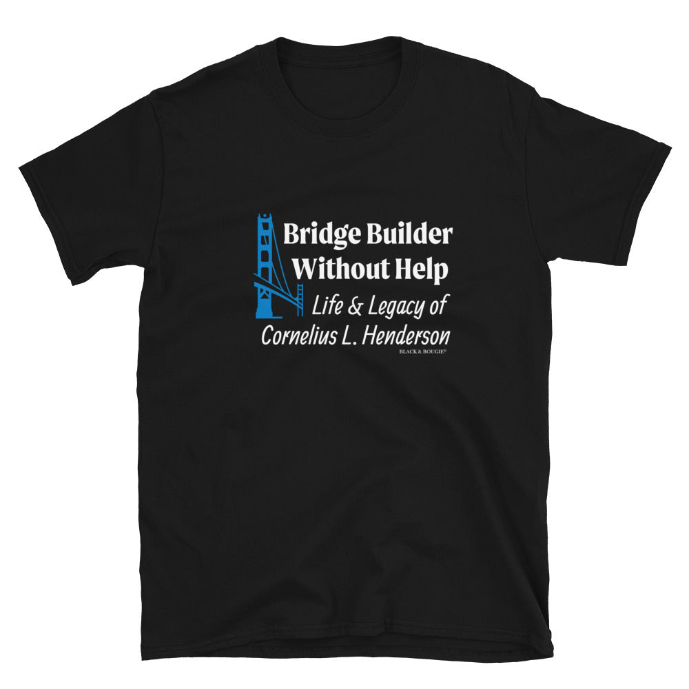 Bridge Builder without Help - Blue Bridge Shirt