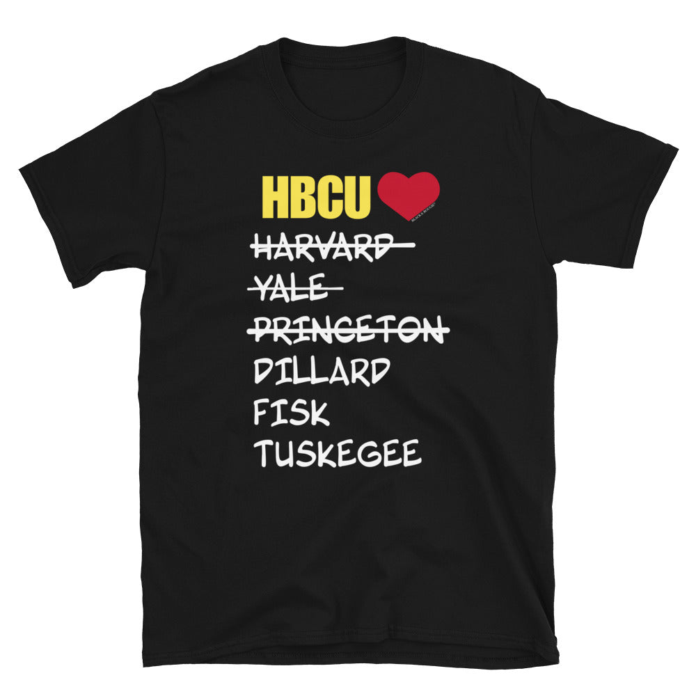 HBCU List 2 SS Unisex T-Shirt
