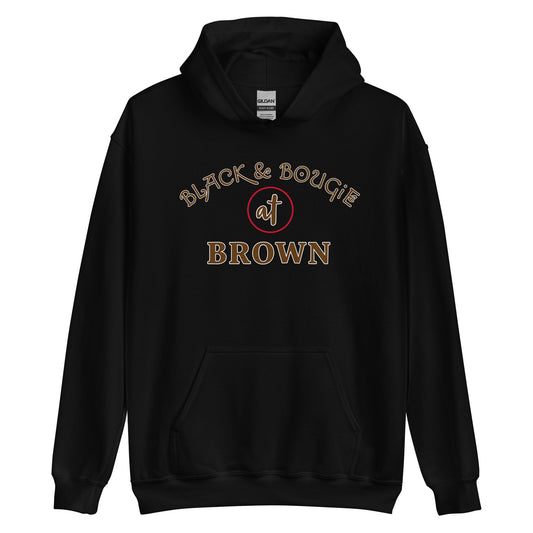 B & B at Brown Hoodie