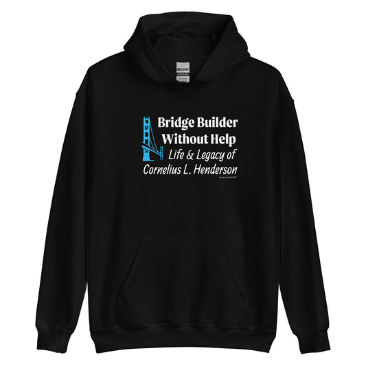 Bridge Builder C Henderson - Blue Unisex Hoodie