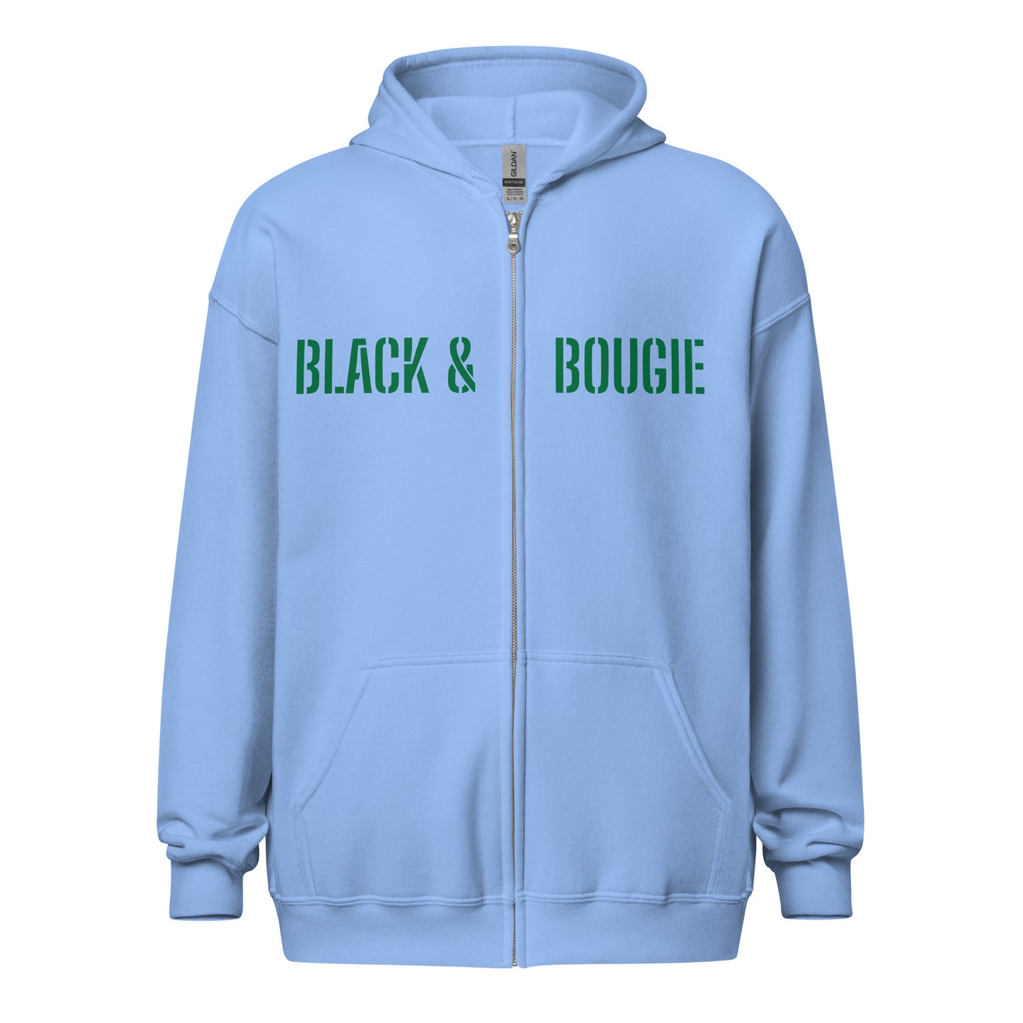 Black & Bougie Unisex heavy blend zip hoodie