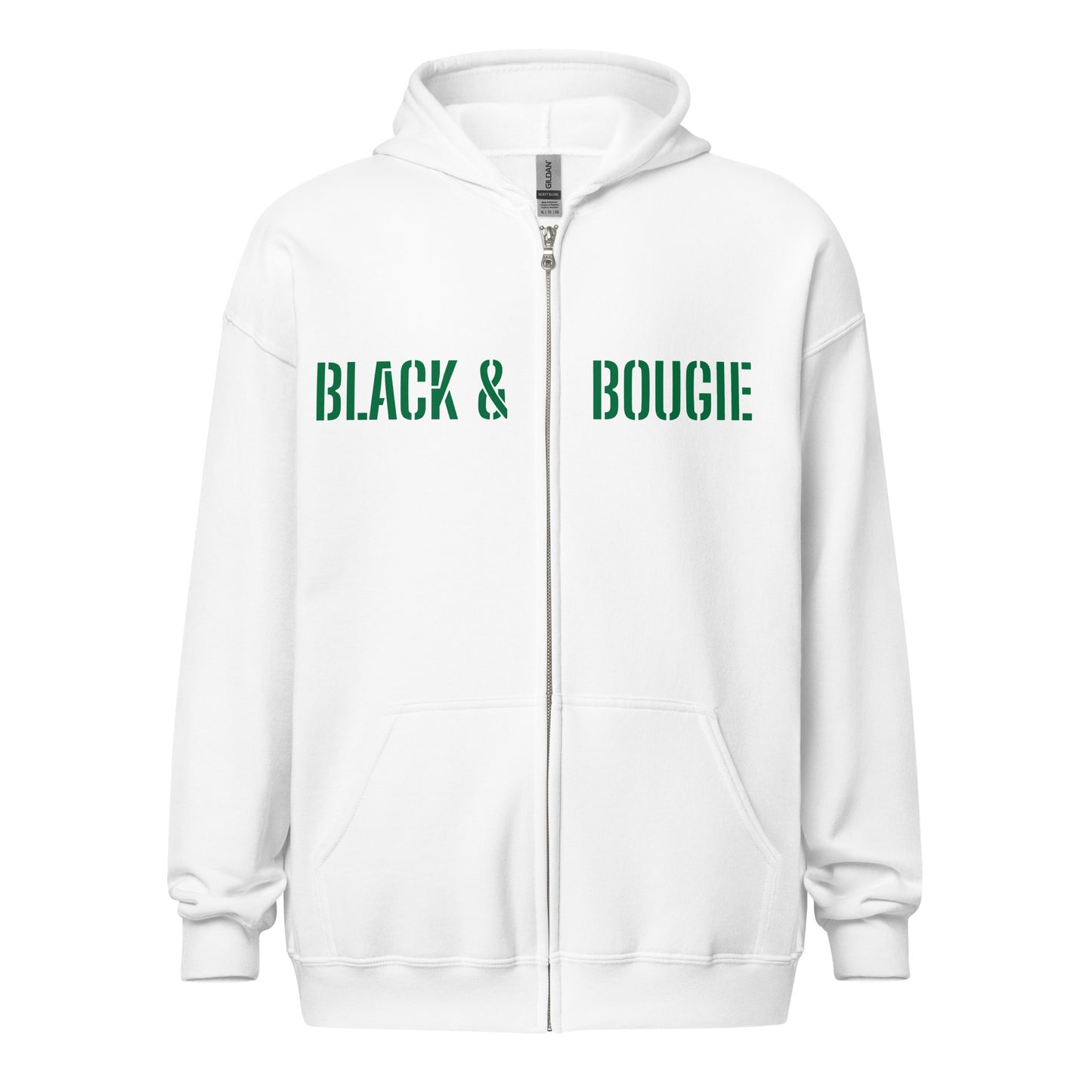 Black & Bougie Unisex heavy blend zip hoodie