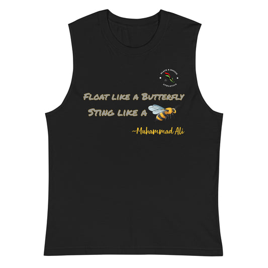 Float like A Butterfly Muscle Shirt