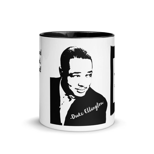 D Ellington Mug - Black inside