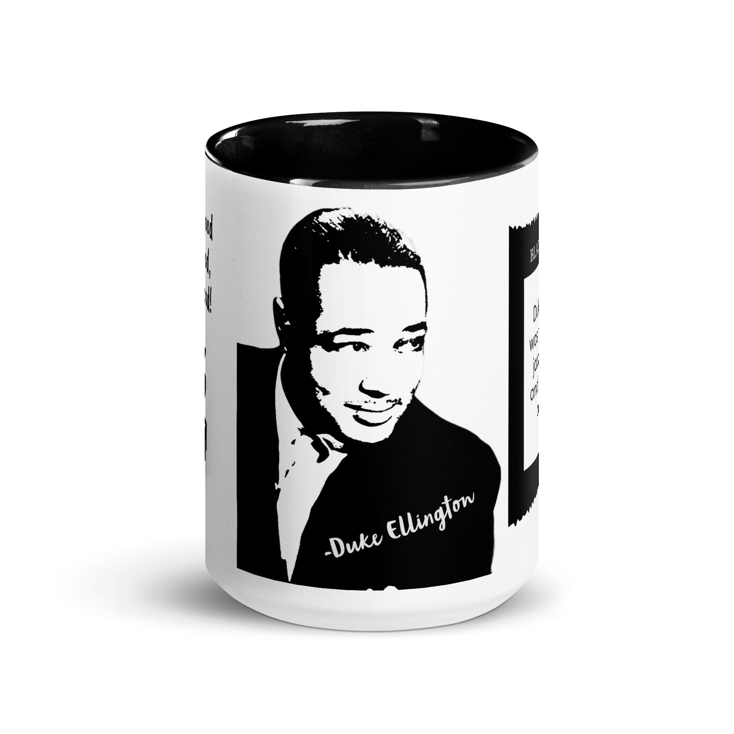 D Ellington Mug - Black inside