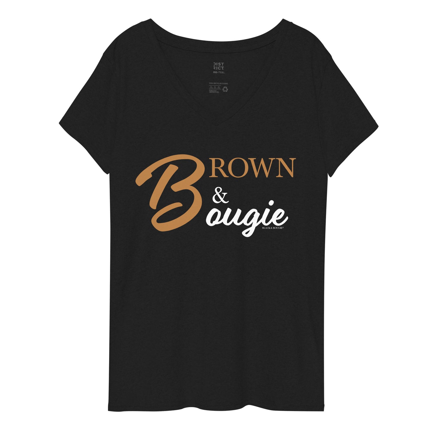 Brown & Bougie Women’s V-neck T-shirt